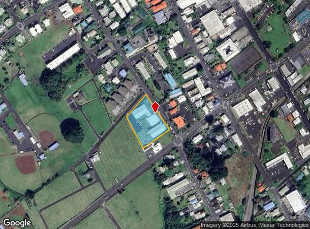 172 Kapiolani St, Hilo, HI Parcel Map