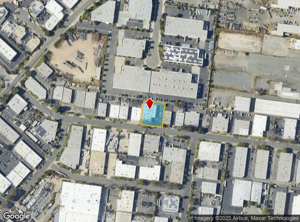 1641 Commerce St, Corona, CA Parcel Map