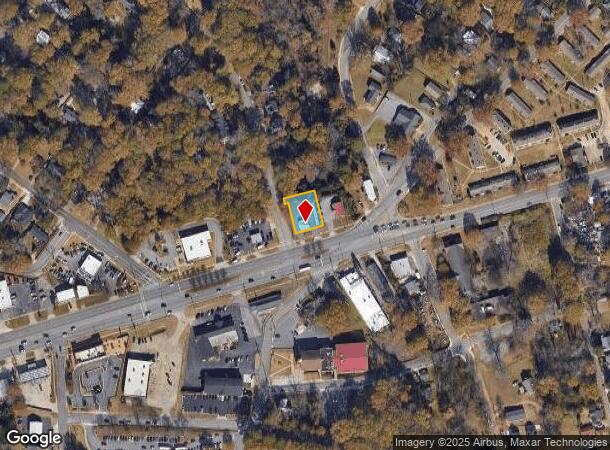  1660 W Broad St, Athens, GA Parcel Map