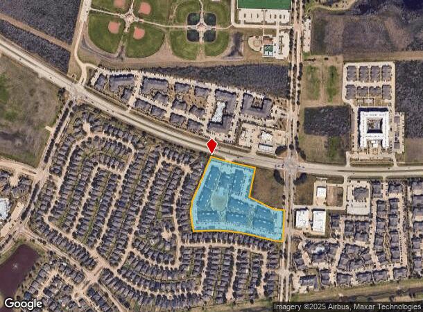 12900 Shadow Creek Pkwy, Pearland, TX Parcel Map