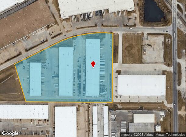  410 Railhead Rd, Fort Worth, TX Parcel Map