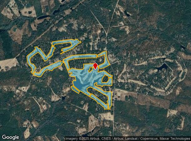  9 Foxfire Blvd, Jackson Springs, NC Parcel Map