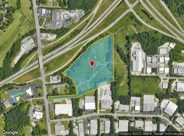 2023 Brentwood St, High Point, NC Parcel Map