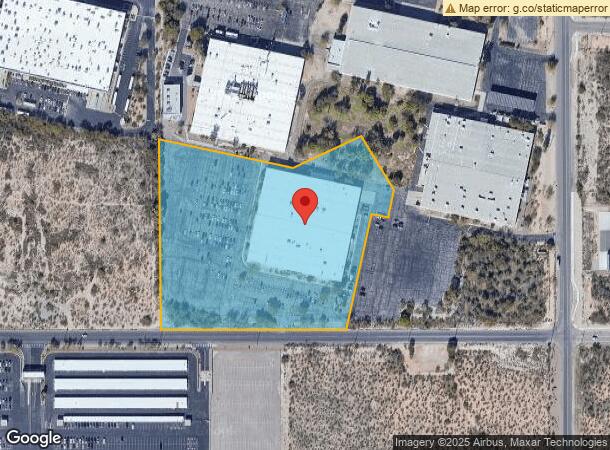  2929 E Corona Rd, Tucson, AZ Parcel Map