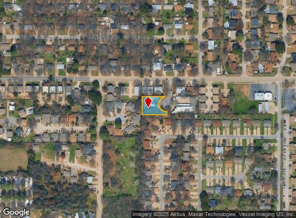 1802 Jay Cir, Arlington, TX Parcel Map