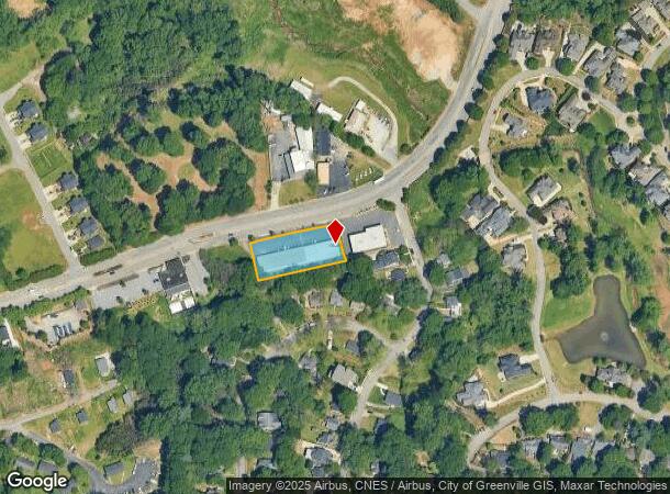544 Rutherford Rd, Greenville, SC Parcel Map