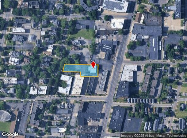 1236 Main St, Buffalo, NY Parcel Map