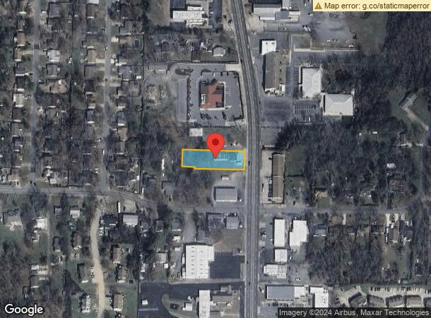  8213 Highway 107, Sherwood, AR Parcel Map