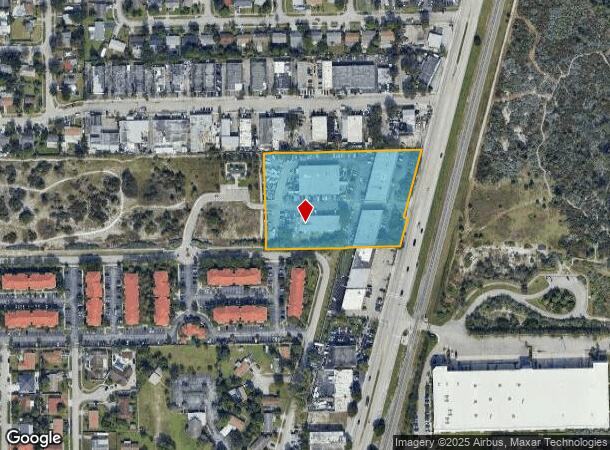 830 Ne 41St Ct, Deerfield Beach, FL Parcel Map