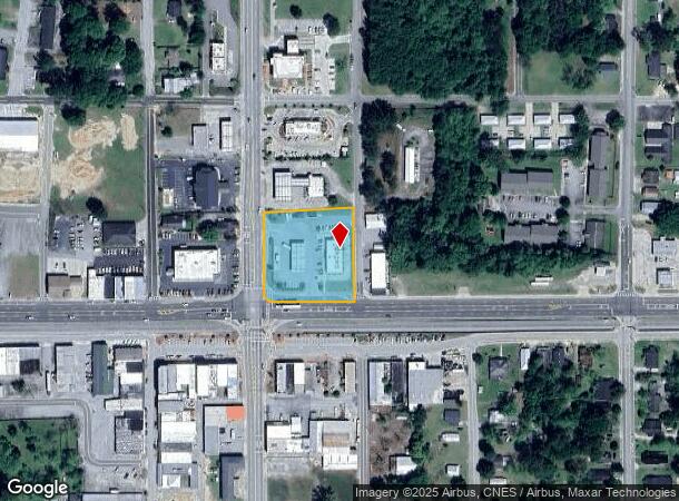  3 N Duval St, Claxton, GA Parcel Map