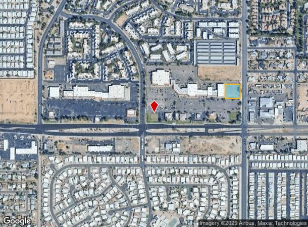  7464 E Main St, Mesa, AZ Parcel Map