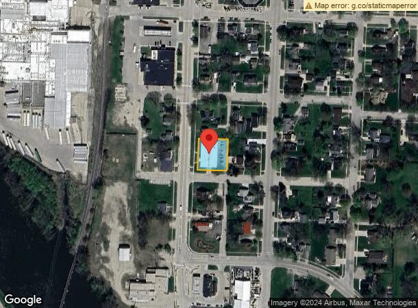  620 S Main St, Jefferson, WI Parcel Map