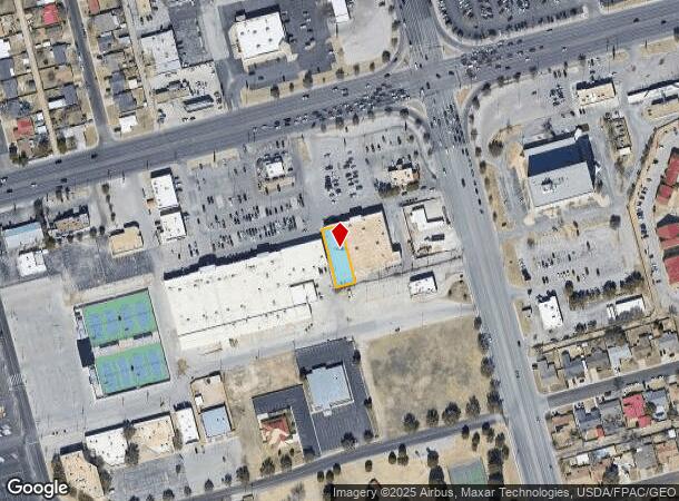2020 E 42Nd St, Odessa, TX Parcel Map