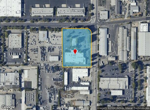  2600 Lafayette St, Santa Clara, CA Parcel Map