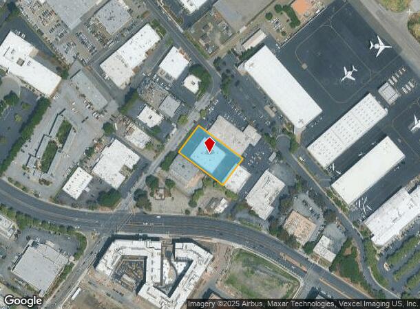 292 Brokaw Rd, Santa Clara, CA Parcel Map