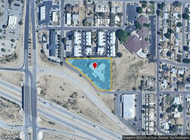 450 Paisano St Ne, Albuquerque, NM Parcel Map
