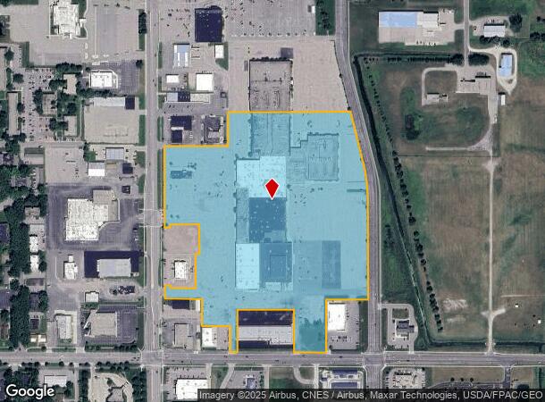 1605 1St St S, Willmar, MN Parcel Map