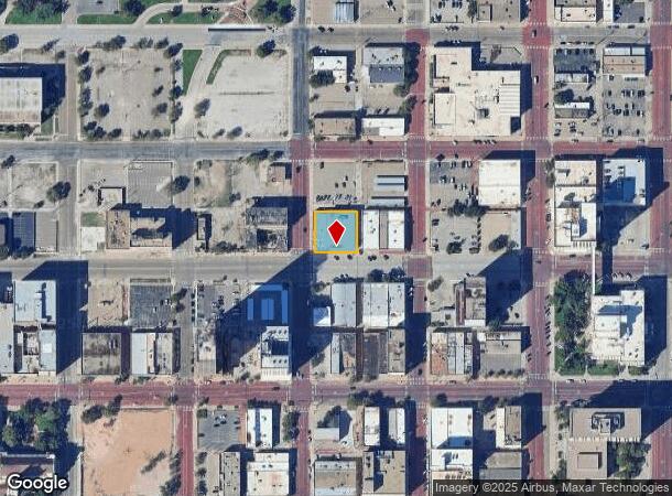 1120 Main St, Lubbock, TX Parcel Map
