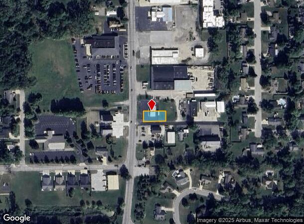 1027 S Wayne St, Angola, IN Parcel Map
