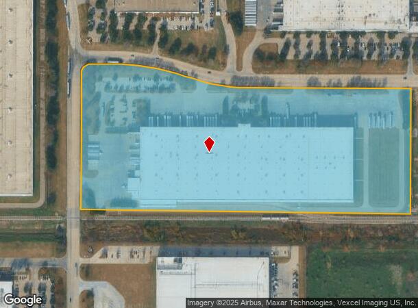 701 Gateway Pky, Roanoke, TX Parcel Map