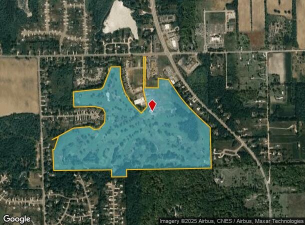 9512 E Lippincott Blvd, Davison, MI Parcel Map