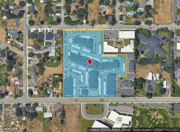  11813 E Broadway Ave, Spokane Valley, WA Parcel Map