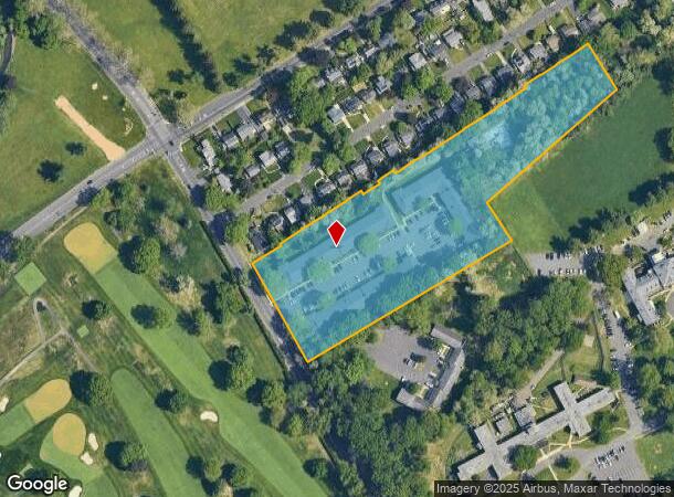 220 Sullivan Way, Ewing, NJ Parcel Map