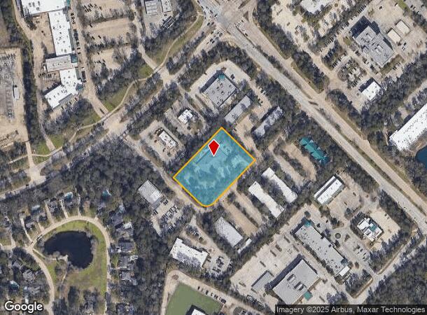  9005 Forest Xing, Spring, TX Parcel Map