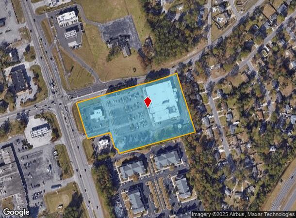  2316 N College Rd, Wilmington, NC Parcel Map