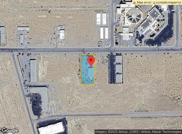  1541 E Basin Ave, Pahrump, NV Parcel Map