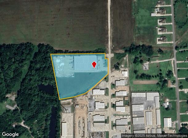 10103 Industriplex Ave, Gonzales, LA Parcel Map