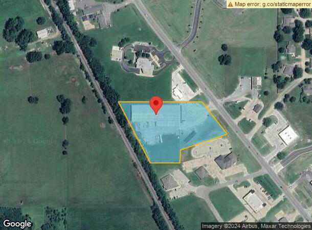  911 S Lee St, Fort Gibson, OK Parcel Map