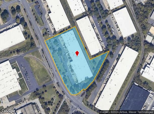  1200 Westinghouse Blvd, Charlotte, NC Parcel Map