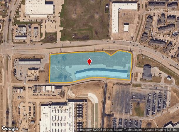 550 W Round Grove Rd, Lewisville, TX Parcel Map