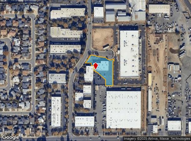  3651 Business Dr, Sacramento, CA Parcel Map