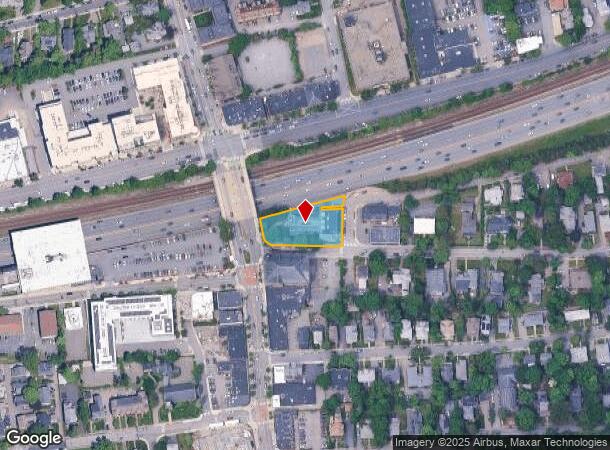 288 Walnut St, Newtonville, MA Parcel Map