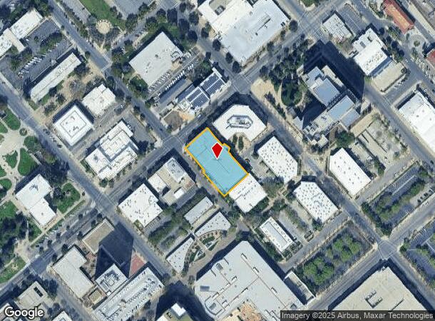 956 N St, Fresno, CA Parcel Map