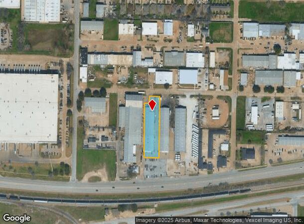  2441 Houston St, Grand Prairie, TX Parcel Map