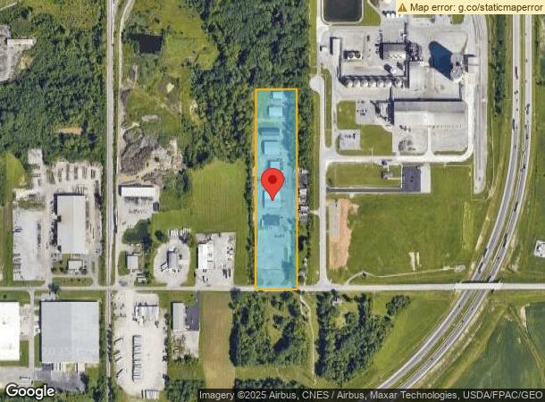  1361 E Hanthorn Rd, Lima, OH Parcel Map