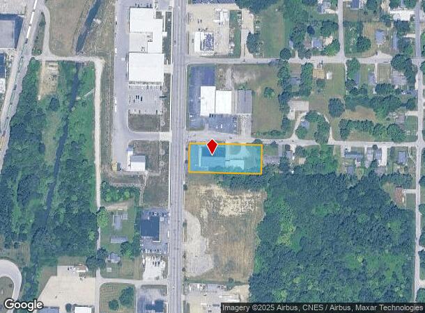  2012 N Dr Martin Luther King Jr Blvd, Muncie, IN Parcel Map