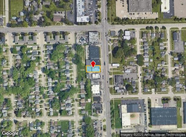  23881 Dequindre Rd, Hazel Park, MI Parcel Map