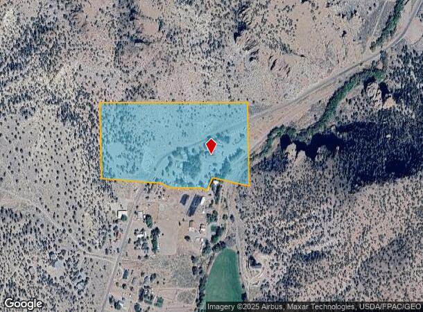 12555 Resort Rd, Pioche, NV Parcel Map