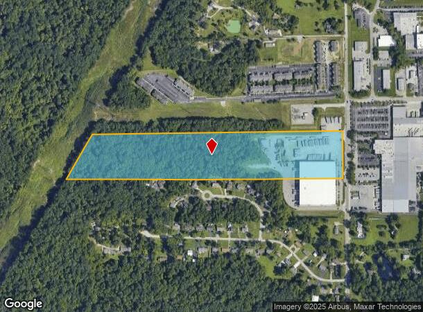 3919 Green Valley Rd, New Albany, IN Parcel Map