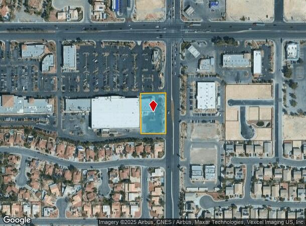  2943 W Craig Rd, North Las Vegas, NV Parcel Map