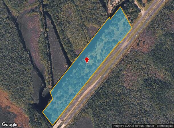 S Us Highway 1, Oak Hill, FL Parcel Map