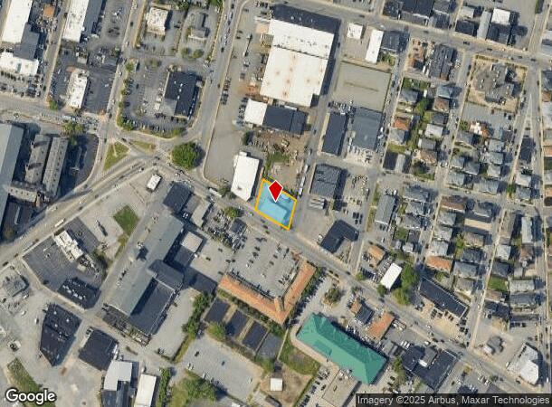  614 Pleasant St, Fall River, MA Parcel Map