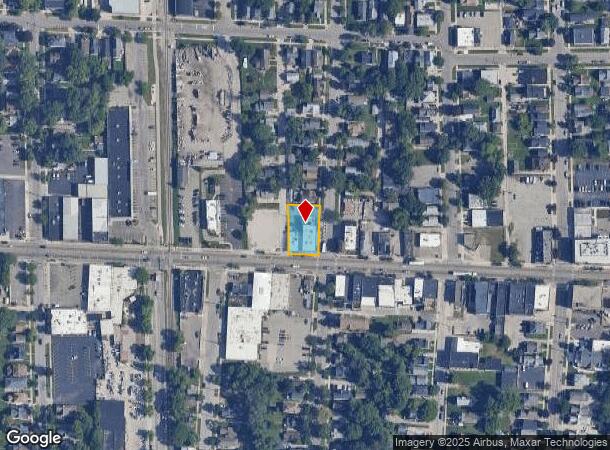 537 Leonard St Nw, Grand Rapids, MI Parcel Map
