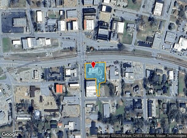  101 S Broad St, Clinton, SC Parcel Map