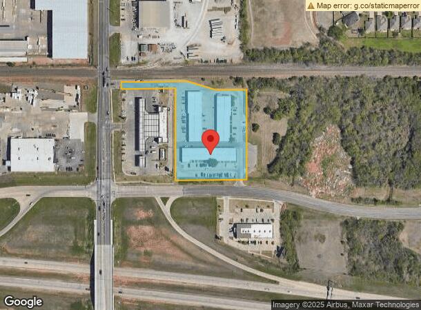  5701 E I 240 Service Rd, Oklahoma City, OK Parcel Map