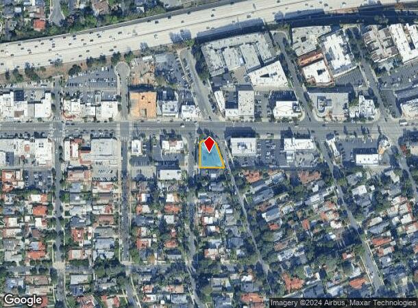  10000 Riverside Dr, Toluca Lake, CA Parcel Map